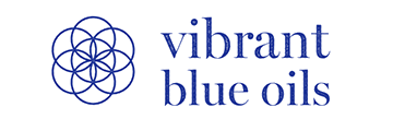 vibrant blue oils